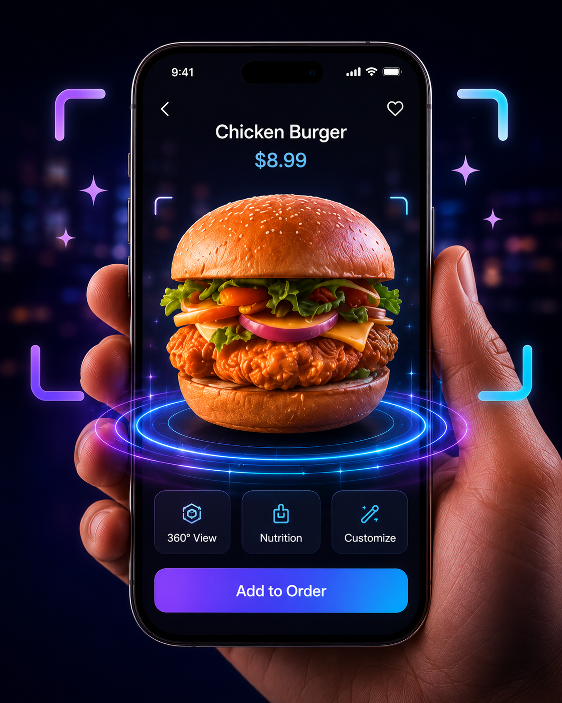 Holomenu – AR & 3D Interactive Menus for Restaurants
