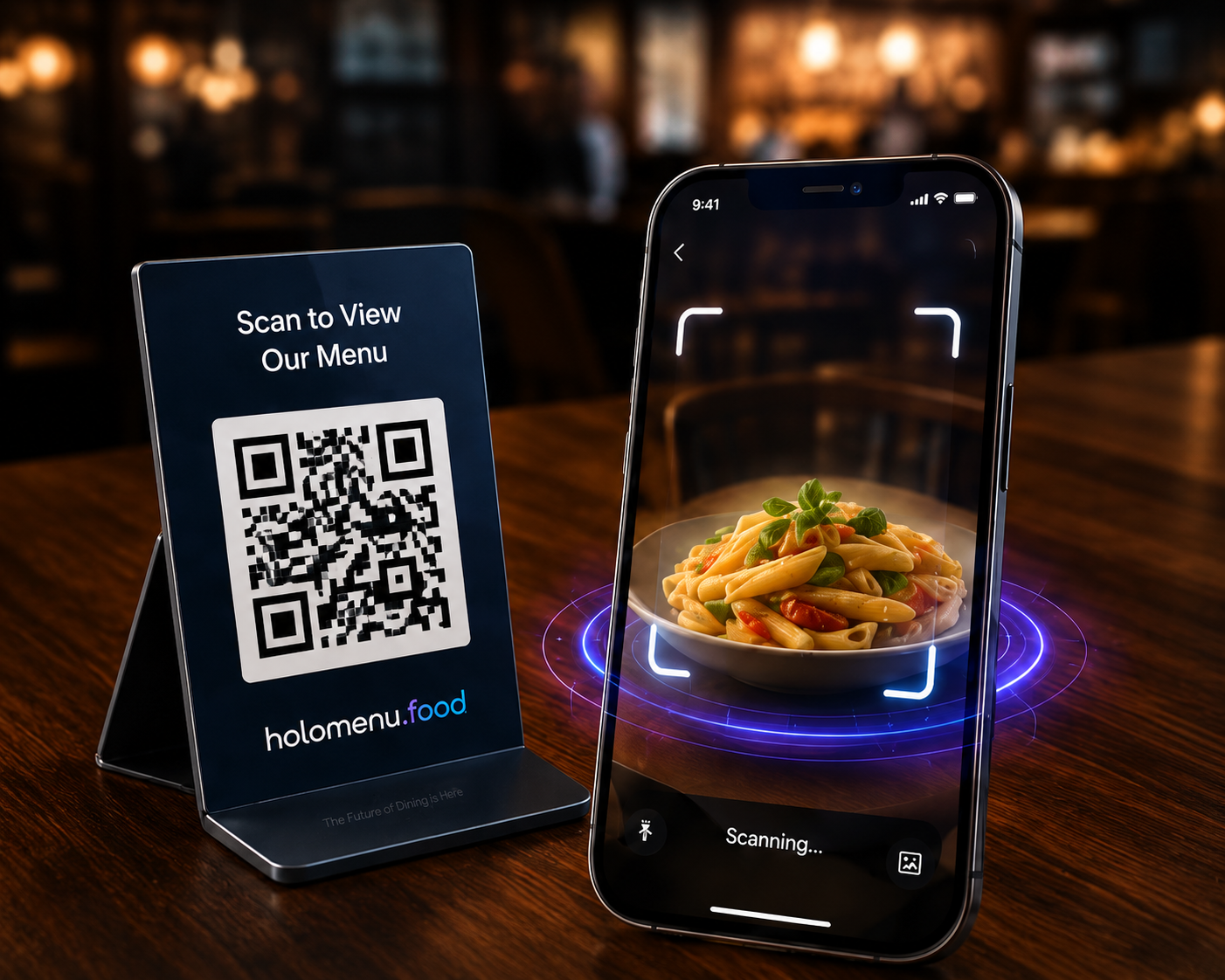 Holomenu – AR & 3D Interactive Menus for Restaurants
